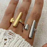 Bague contemporaine en or Seraphina