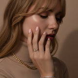 Bague en or et diamant Prisma