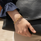 Bracelet chaîne diamant Coralie