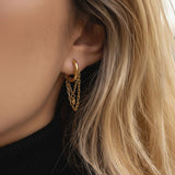 Λατρεύω τα Diamond Drop Hoops