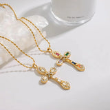 Crucifix Olea Diamond