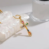 Crucifix Olea Diamond