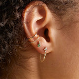 Boucles d'oreilles Daniella Diamond Chain