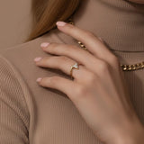 Bague en or et diamant Prisma