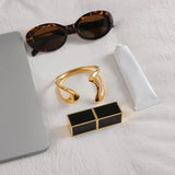 Bracelet Lulu sculpté en or