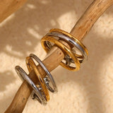 Bague Jessica bicolore