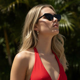 Pippa Two Tone Double Hoops