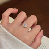 S925 1-2 Carat Moissanite Invisible Band Ring Civiara