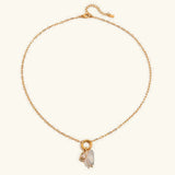 Collier de perles de naissance Caitlin