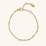 Bracelet en perles d'eau douce Donna