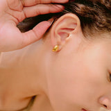 Boucles d'oreilles Celeste en or
