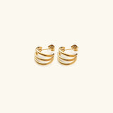 Cradle Gold Earrings