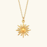 Collier Soleil en Or Eliora