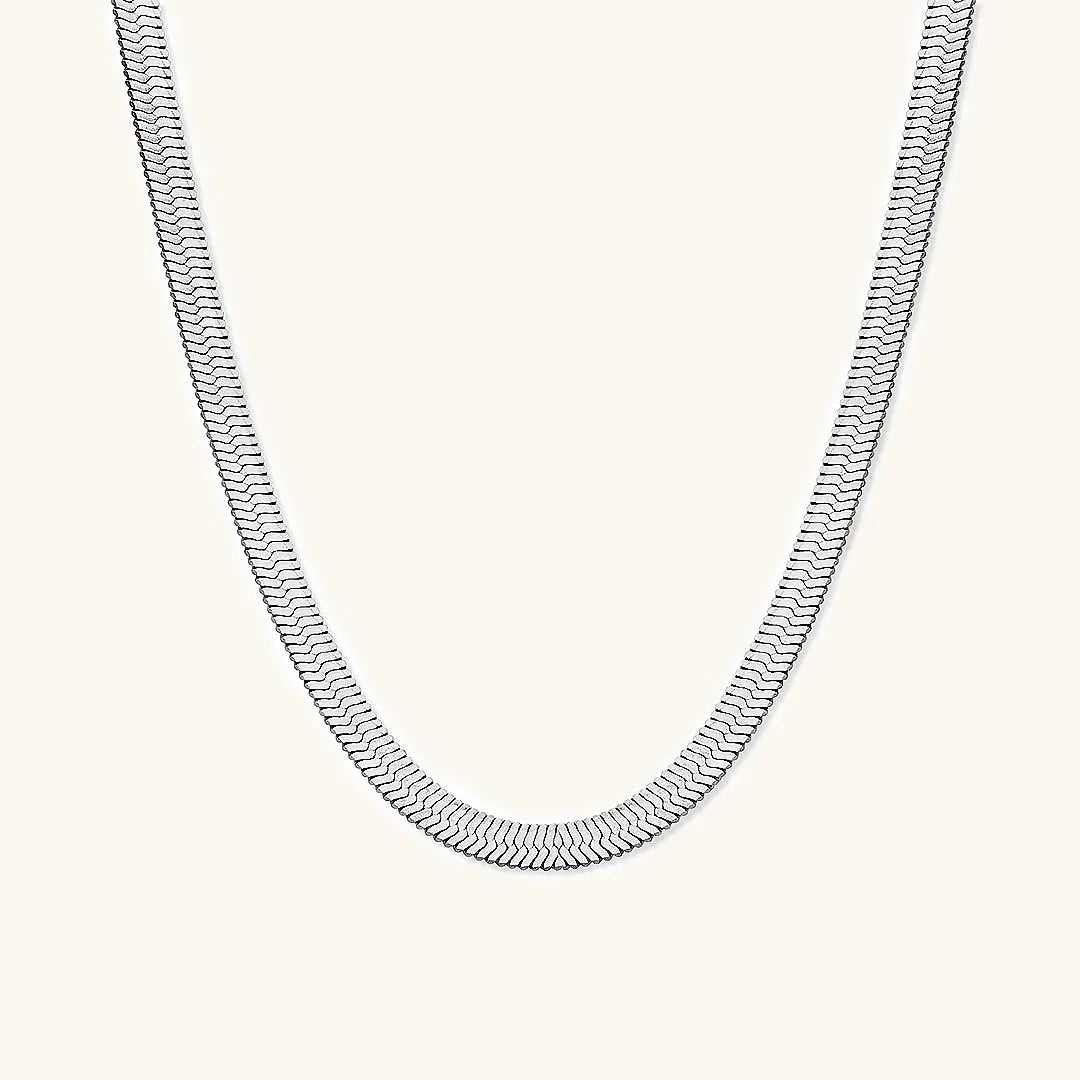 Collier à chevrons en or élyséen