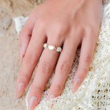 Bague en perles des Fidji