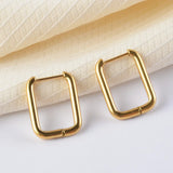 Créoles en U dorées Ambrielle