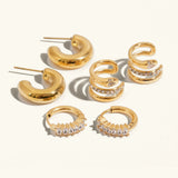 Orielle Staple Gold Earrings Bundle