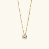 Collier solitaire Kyla en or