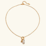 Collier de perles de naissance Caitlin