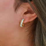 Σκουλαρίκια Agnes Diamond