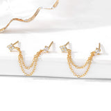 Boucles d'oreilles Kendall Diamond Chain