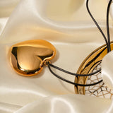 Collier Ophelia en or en forme de cœur