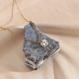 Collier solitaire Kyla en or