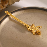 Broche française dorée Stellar Starfish