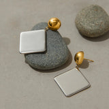 Boucles d'oreilles pendantes géométriques Kelly