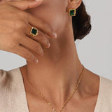 Bague Priscilla Émeraude