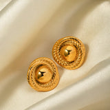 Boucles d'oreilles Ariadne en or