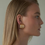 Boucles d'oreilles Angela Gold Arch