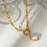 Pendentif Shelby en nacre 