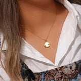 Collier Evangeline Lunar en or