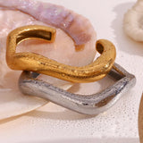 Bracelet asymétrique en or Zaria