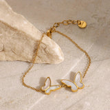 Bracelet Blaire Butterfly Pearl