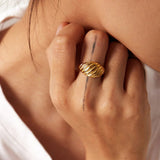 Bague Mia Gold Croissant