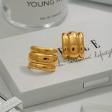 Boucles d'oreilles Angela Gold Arch