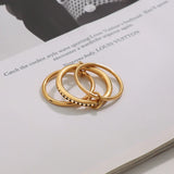 Bagues en diamant Divine empilables