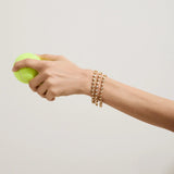 Βραχιόλι τένις σε σχήμα καρδιάς Romani 