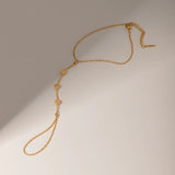 Leona Diamond Hand Chain