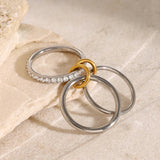 Desiree Stacked Diamond Ring