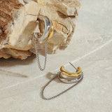 Galilea Link Chain Hoops