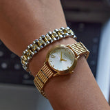 Gold Watchband Bracelet