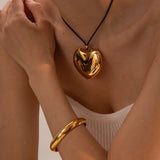 Collier Ophelia en or en forme de cœur