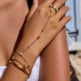 Haisley Gold Bangle