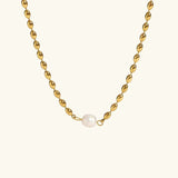 Collier de perles d'eau douce Neptune