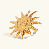 Bague Solstice Soleil Doré