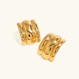 Boucles d'oreilles Angela Gold Arch