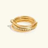 Bagues en diamant Divine empilables